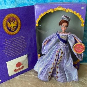 Her Imperial Highness The Grand Duchess Anastasia Doll Regal Gown Barbie Galoob